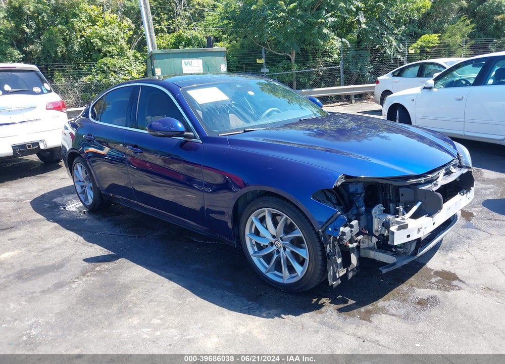 2017 ALFA ROMEO GIULIA RWD VIN: ZARFAEBN9H7536645