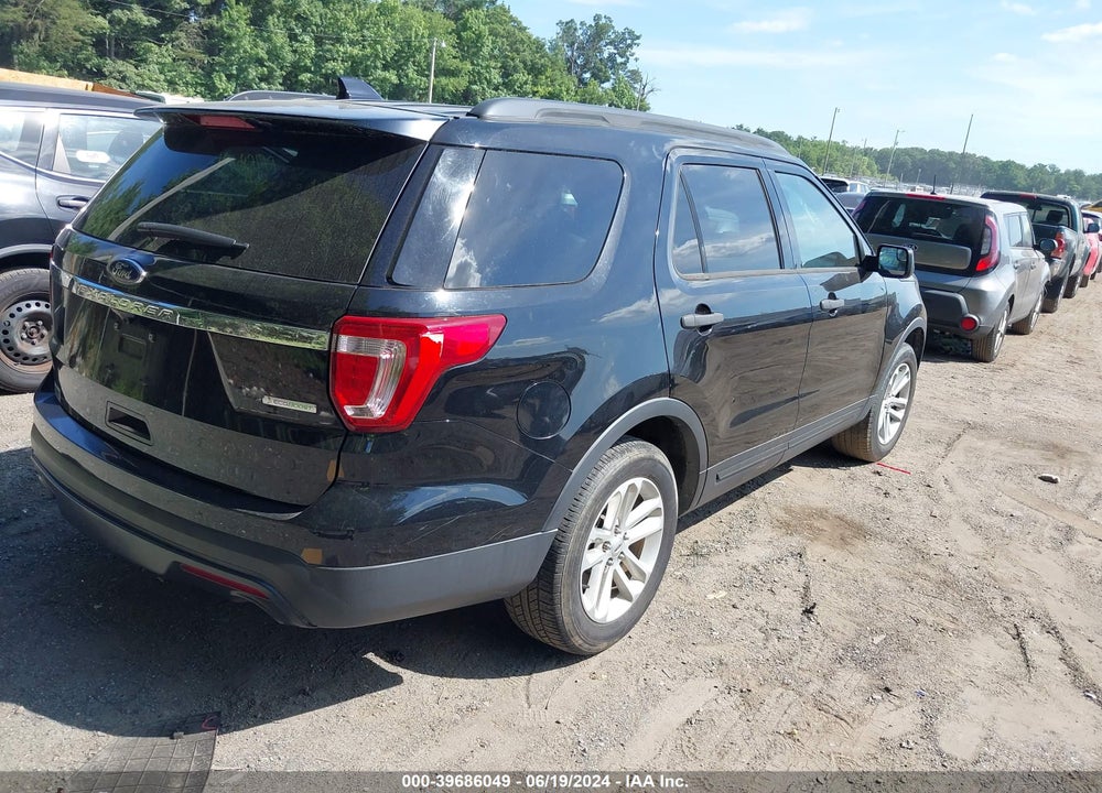 2016 FORD EXPLORER VIN: 1FM5K7BH0GGA01089