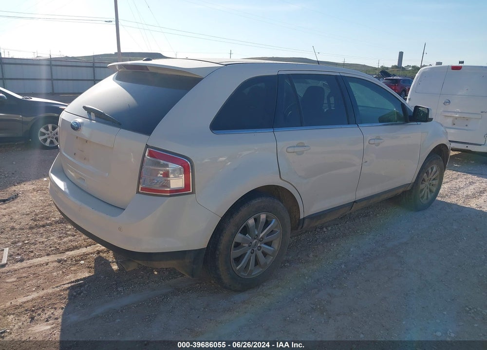 2008 FORD EDGE LIMITED VIN: 2FMDK39C98BB02221