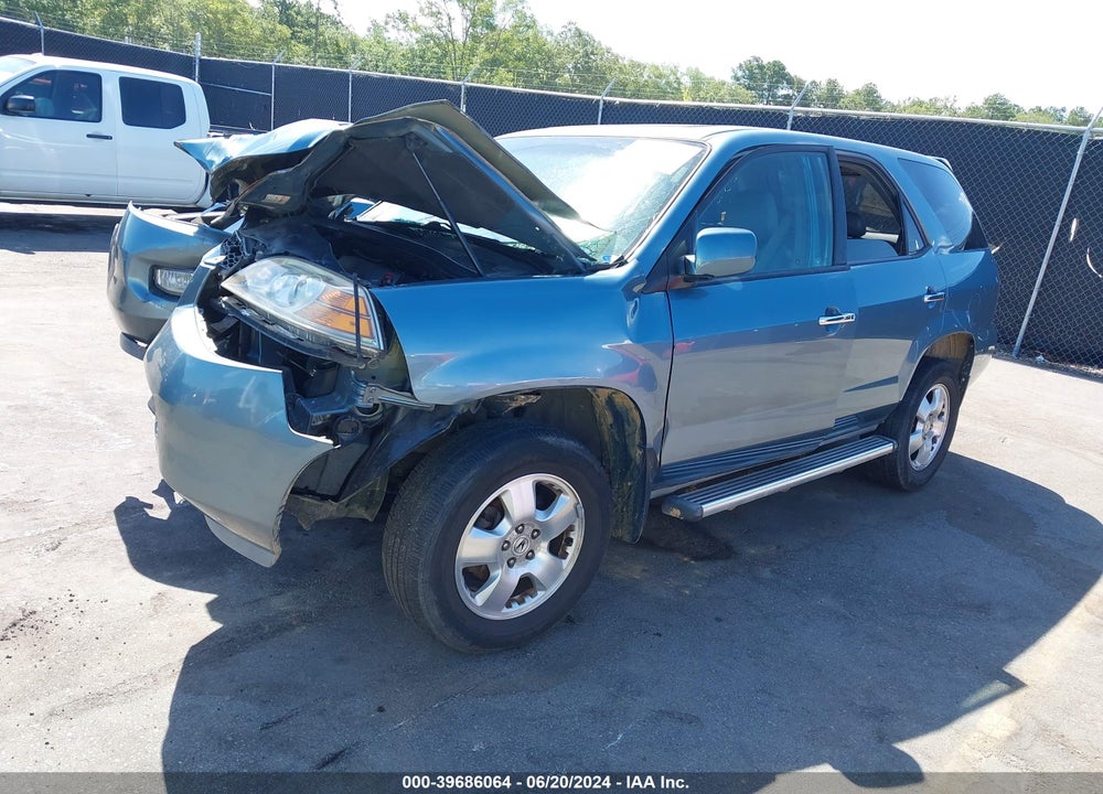 2006 ACURA MDX VIN: 2HNYD18286H502742