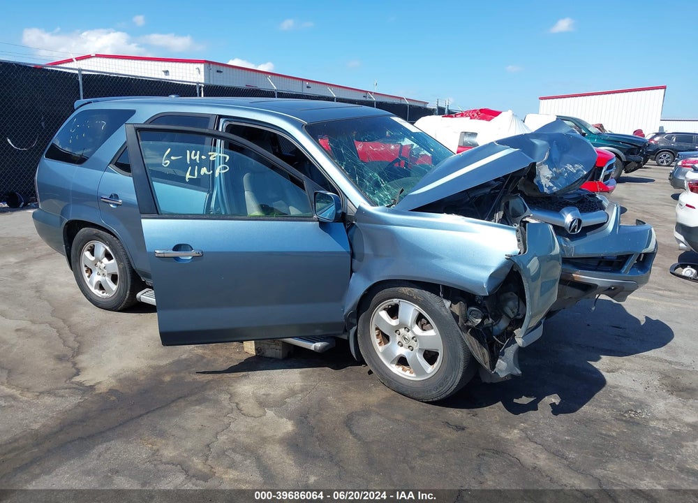2006 ACURA MDX VIN: 2HNYD18286H502742