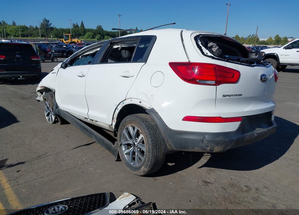2014 KIA SPORTAGE LX VIN: KNDPBCAC4E7650046