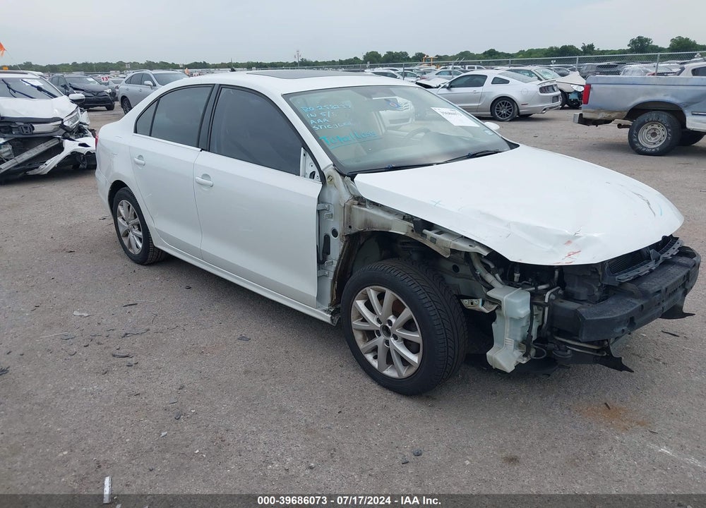 2014 VOLKSWAGEN JETTA 1.8T SE VIN: 3VWD07AJ9EM438339