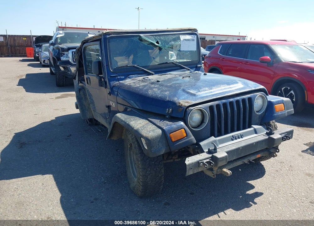 2005 JEEP WRANGLER X VIN: 1J4FA39S75P381836