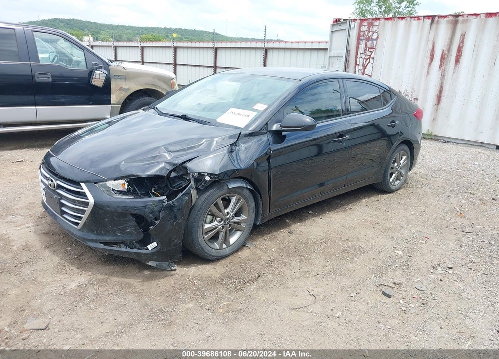 2017 HYUNDAI ELANTRA SE VIN: 5NPD84LF2HH159859