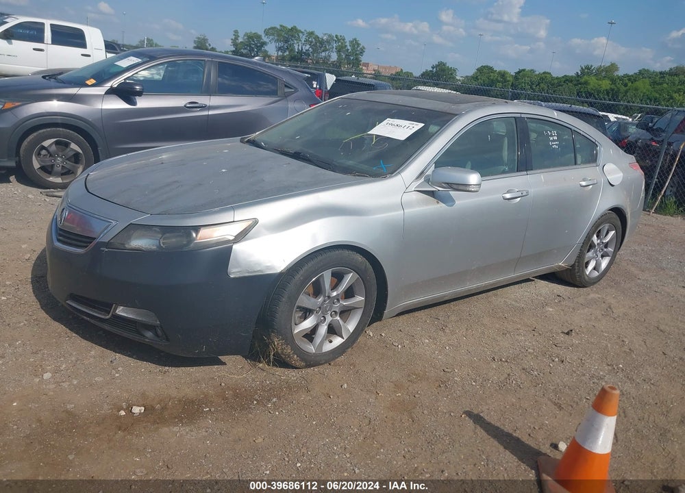 2012 ACURA TL 3.5 VIN: 19UUA8F5XCA029215