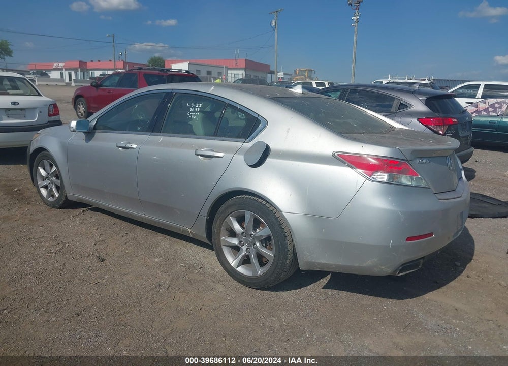 2012 ACURA TL 3.5 VIN: 19UUA8F5XCA029215