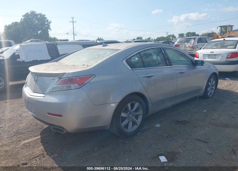 2012 ACURA TL 3.5 VIN: 19UUA8F5XCA029215