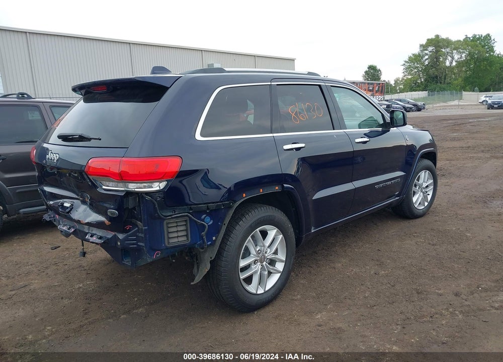 2018 JEEP GRAND CHEROKEE OVERLAND 4X4 VIN: 1C4RJFCG9JC257058