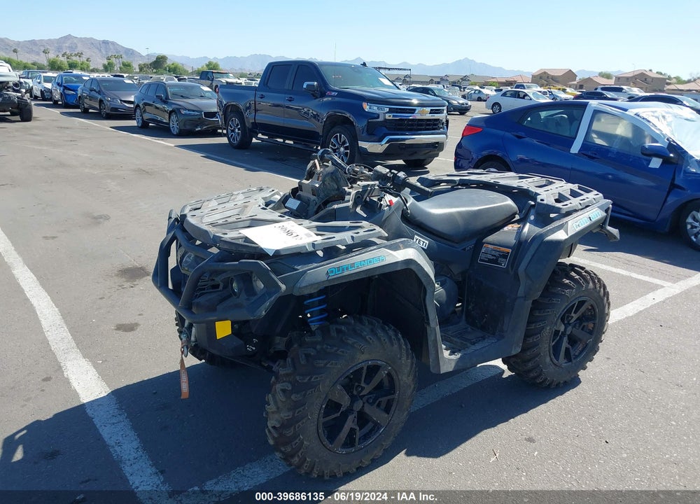 2021 CAN-AM OUTLANDER 650 XT VIN: 3JBLKAJ46MJ001837