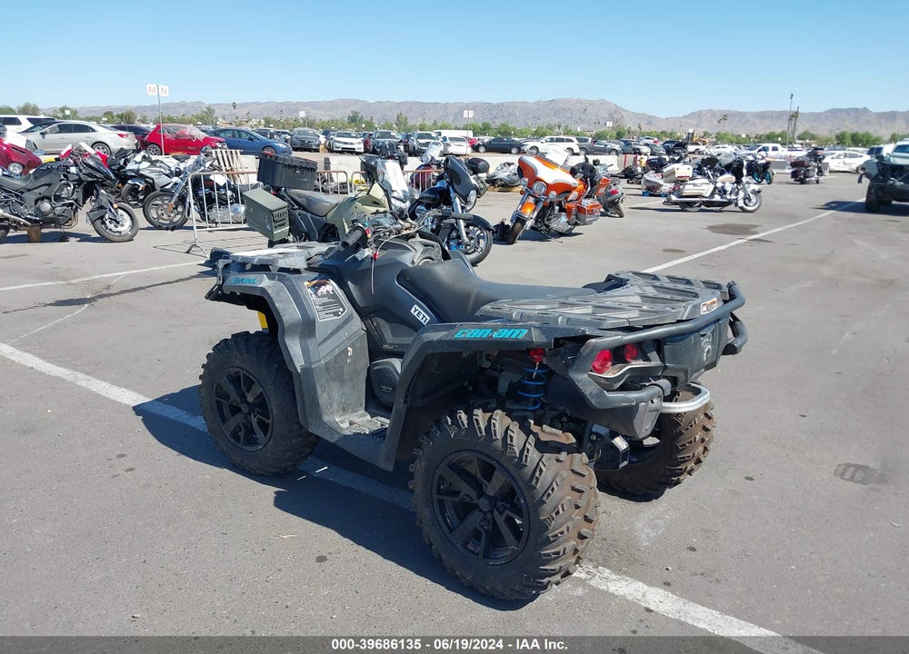 2021 CAN-AM OUTLANDER 650 XT VIN: 3JBLKAJ46MJ001837