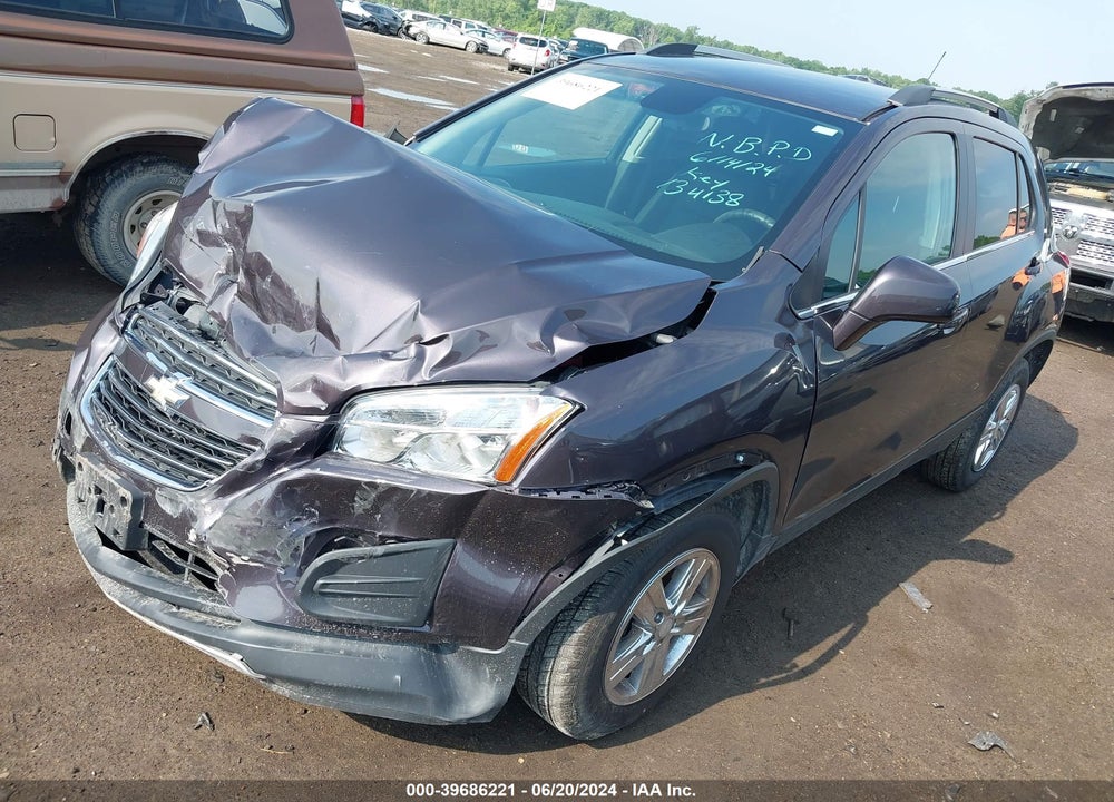 2016 CHEVROLET TRAX LT VIN: 3GNCJPSB9GL134138