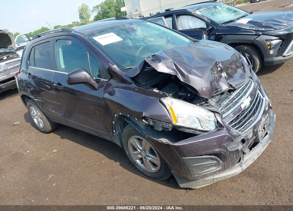 2016 CHEVROLET TRAX LT VIN: 3GNCJPSB9GL134138