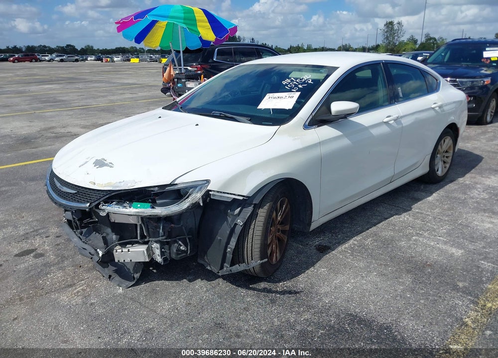 2016 CHRYSLER 200 LIMITED VIN: 1C3CCCAB9GN159820