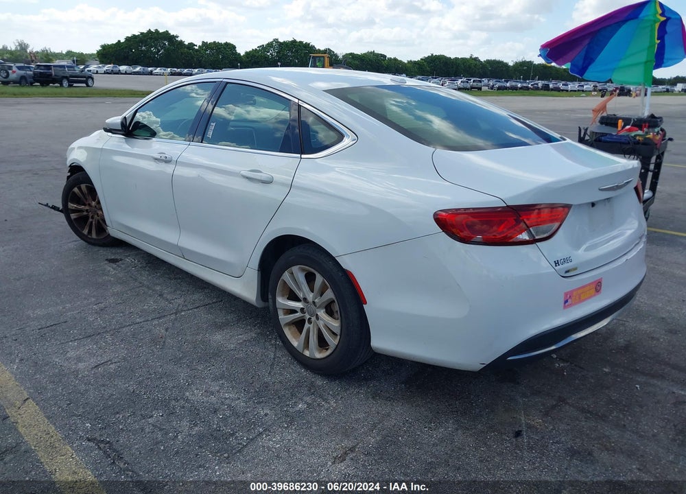 2016 CHRYSLER 200 LIMITED VIN: 1C3CCCAB9GN159820