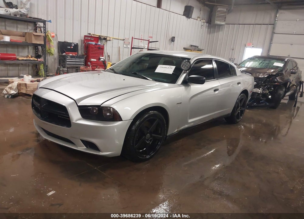 2014 DODGE CHARGER POLICE VIN: 2C3CDXKT1EH360483