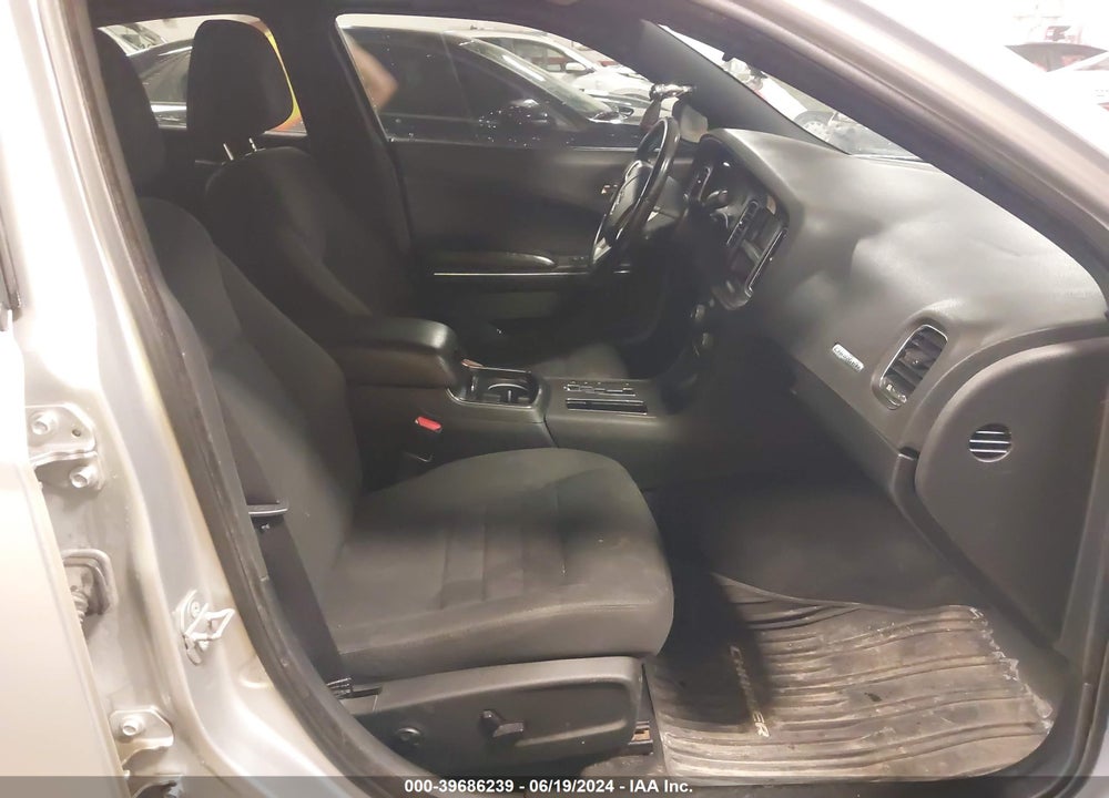 2014 DODGE CHARGER POLICE VIN: 2C3CDXKT1EH360483