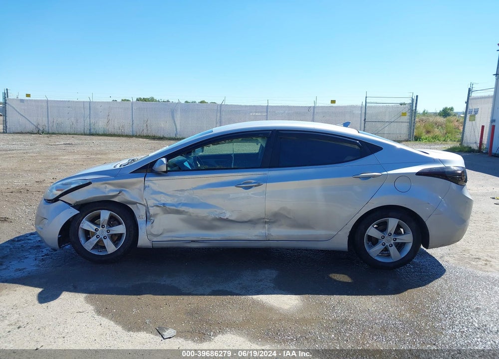 2012 HYUNDAI ELANTRA GLS (ULSAN PLANT) VIN: KMHDH4AE3CU240924