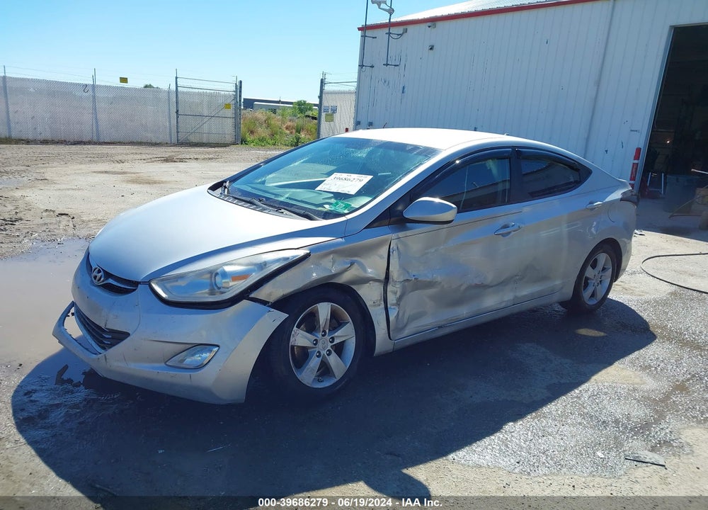 2012 HYUNDAI ELANTRA GLS (ULSAN PLANT) VIN: KMHDH4AE3CU240924