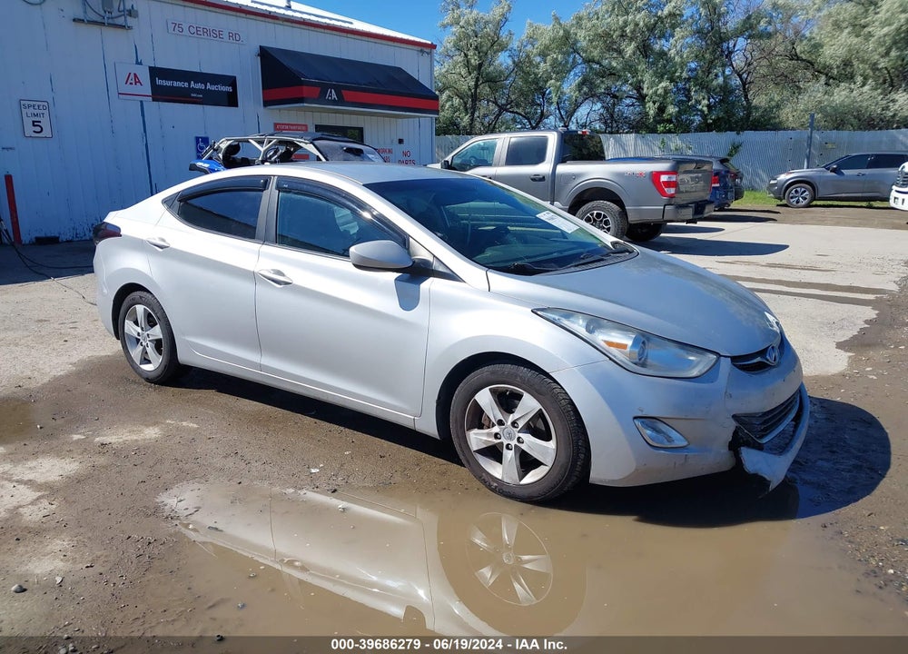 2012 HYUNDAI ELANTRA GLS (ULSAN PLANT) VIN: KMHDH4AE3CU240924