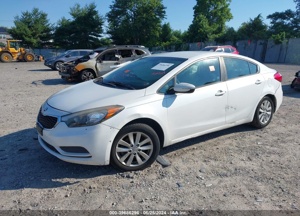 2016 KIA FORTE LX VIN: KNAFX4A63G5612672