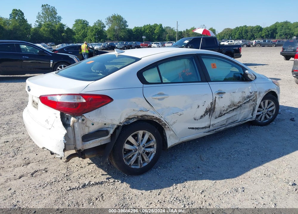 2016 KIA FORTE LX VIN: KNAFX4A63G5612672