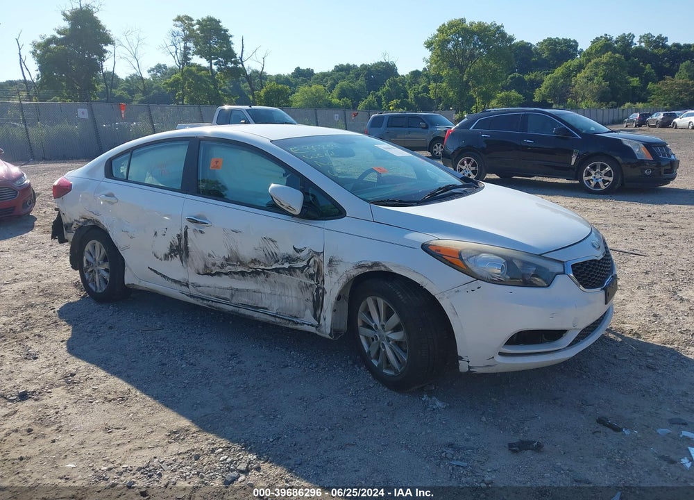 2016 KIA FORTE LX VIN: KNAFX4A63G5612672