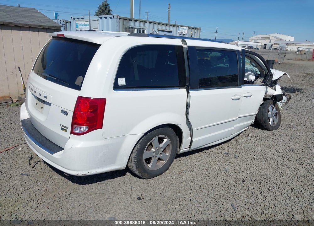 2011 DODGE GRAND CARAVAN CREW VIN: 2D4RN5DG2BR755448