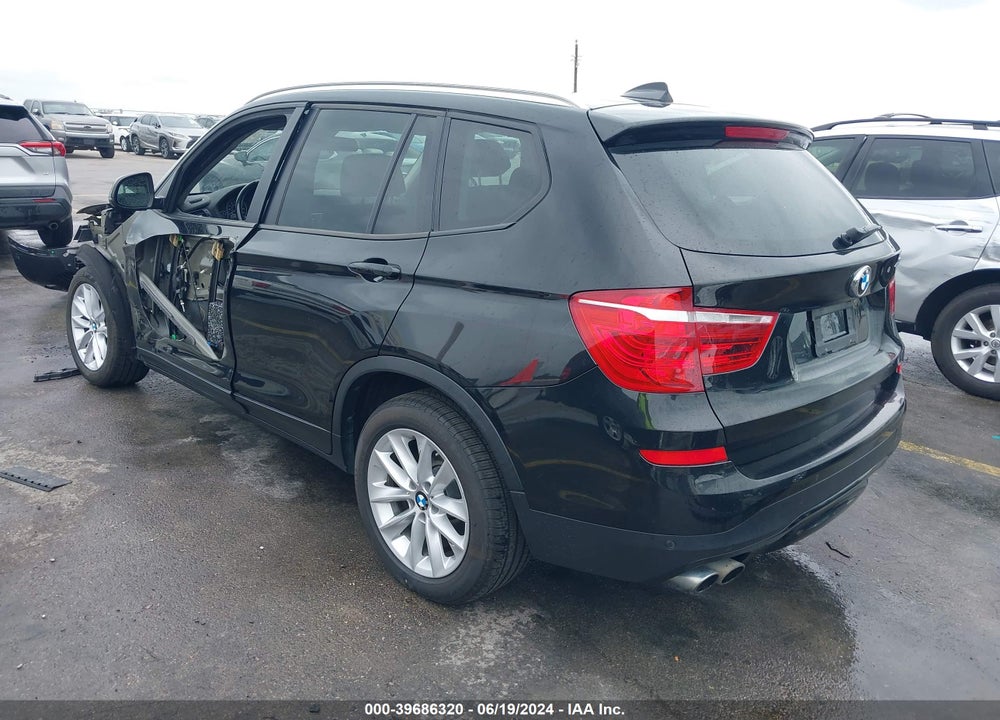 2015 BMW X3 XDRIVE28I VIN: 5UXWX9C57F0D50138