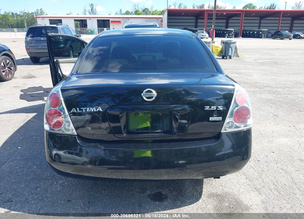 2006 NISSAN ALTIMA 2.5 S VIN: 1N4AL11D26C177374