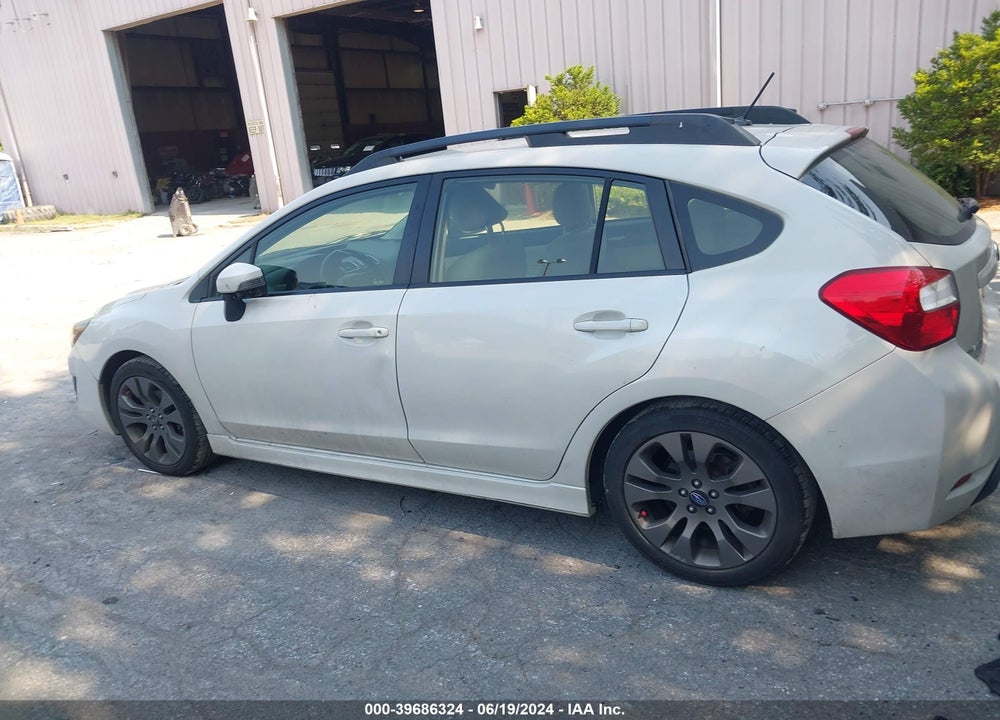 2015 SUBARU IMPREZA 2.0I SPORT LIMITED VIN: JF1GPAV69F8310595