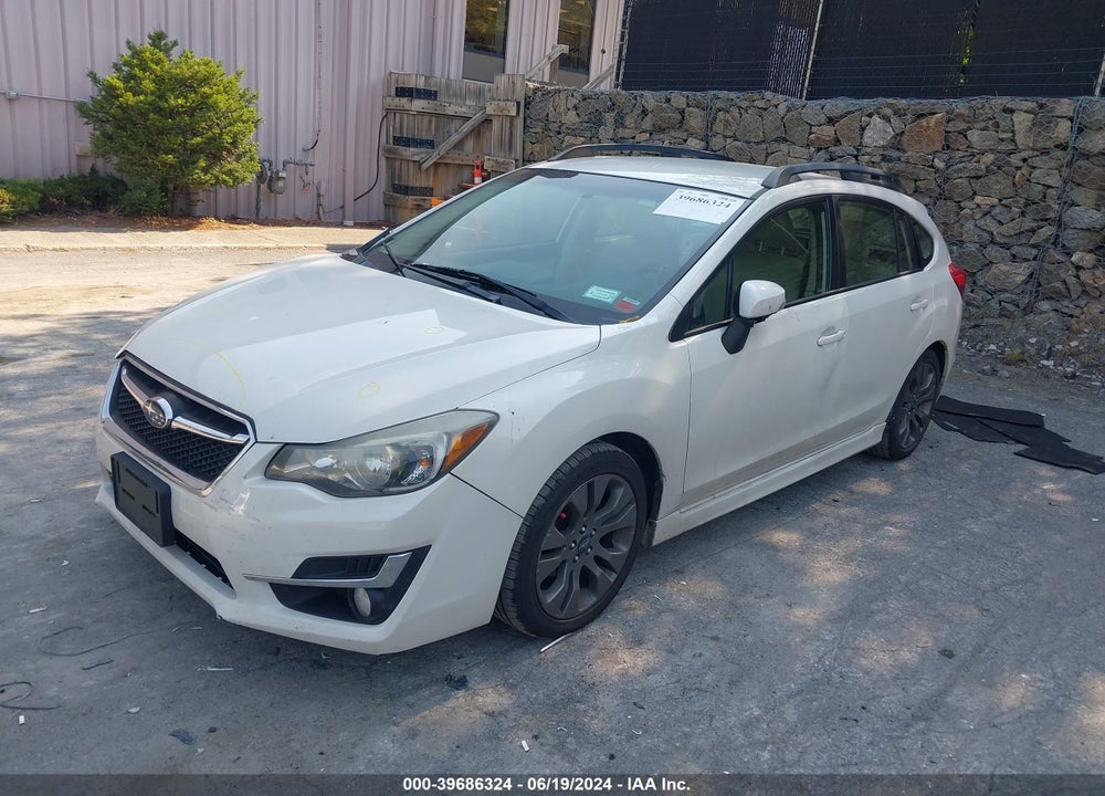 2015 SUBARU IMPREZA 2.0I SPORT LIMITED VIN: JF1GPAV69F8310595