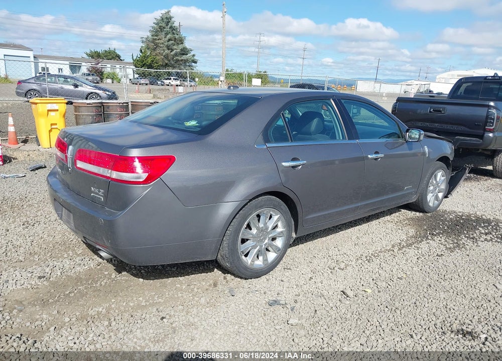 2011 LINCOLN MKZ HYBRID VIN: 3LNDL2L35BR763589