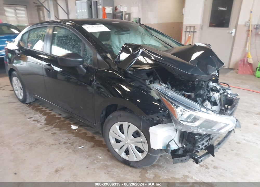 2021 NISSAN VERSA S 5-SPEED MANUAL TRANSMISSION VIN: 3N1CN8BV0ML807782
