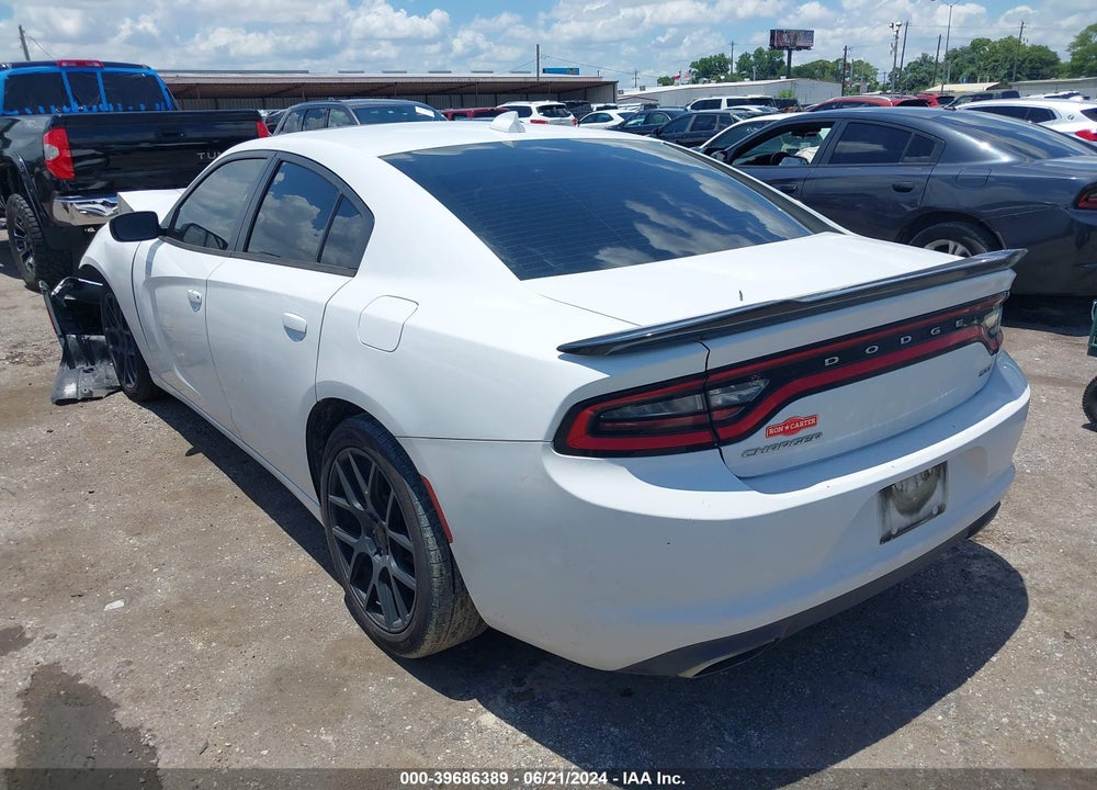 2015 DODGE CHARGER SXT VIN: 2C3CDXHG2FH824649