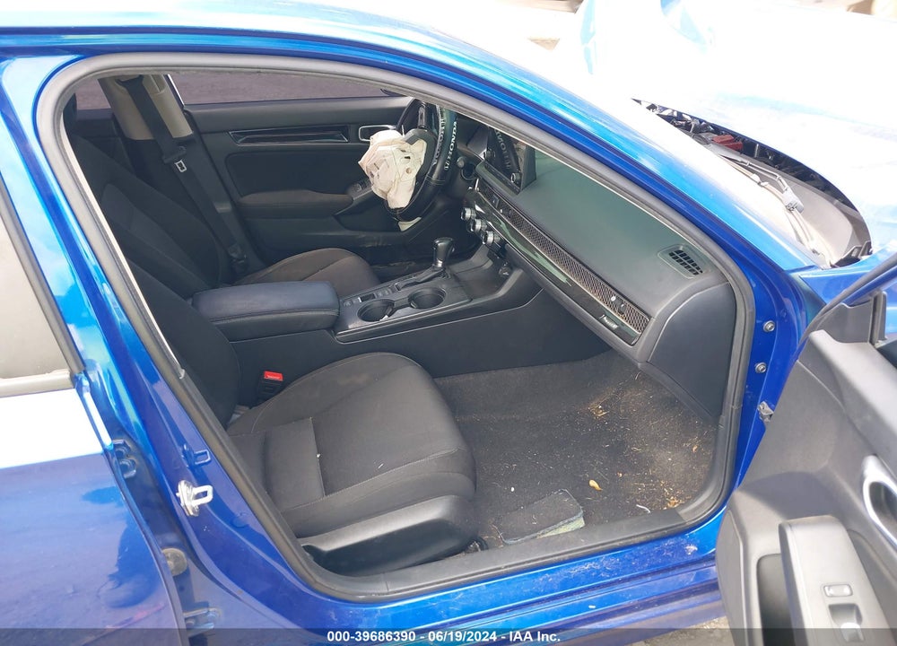 2022 HONDA CIVIC EX VIN: 2HGFE1F77NH314920