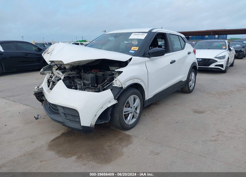 2020 NISSAN KICKS S XTRONIC CVT VIN: 3N1CP5BV6LL494163