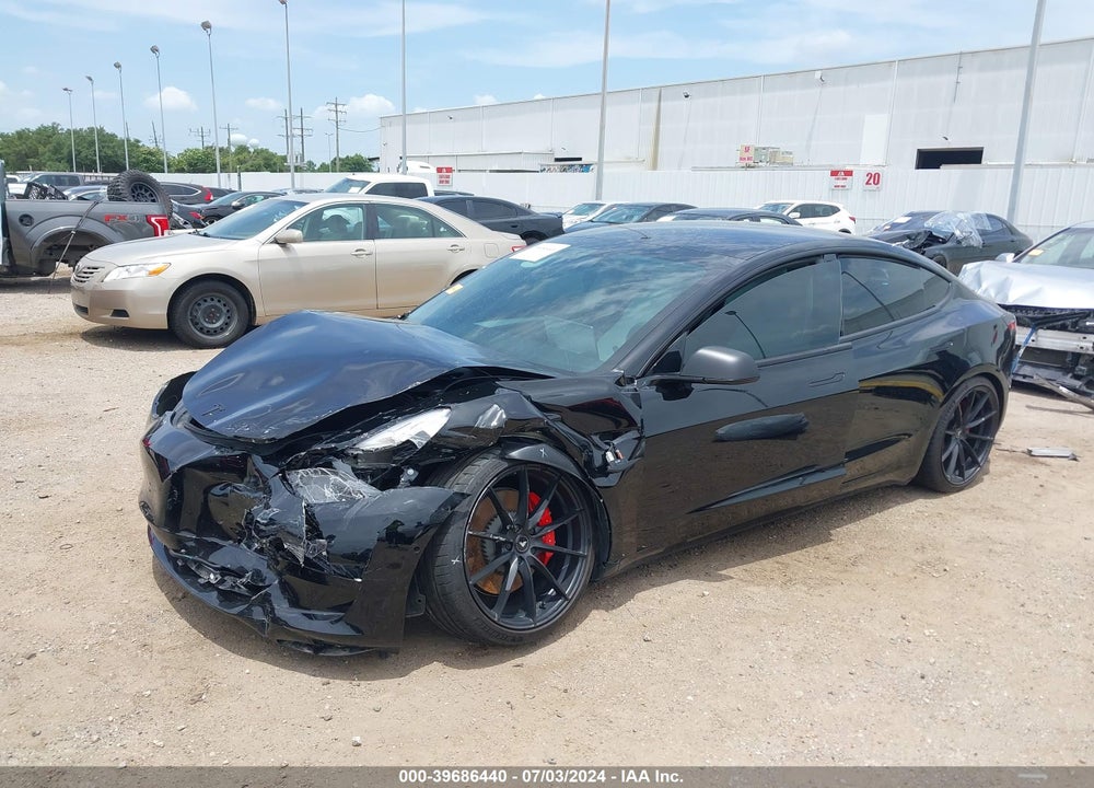 2022 TESLA MODEL 3 VIN: 5YJ3E1EC2NF119393