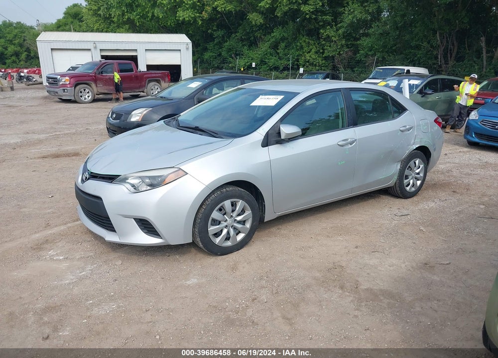 2014 TOYOTA COROLLA LE VIN: 2T1BURHE8EC083563