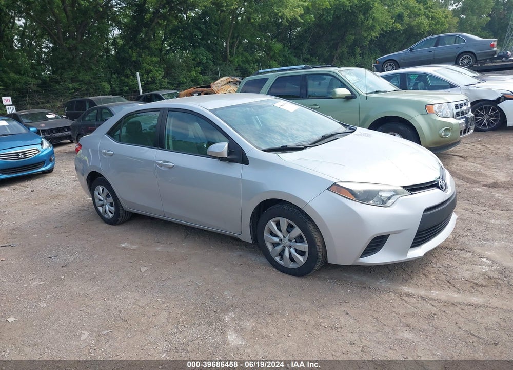 2014 TOYOTA COROLLA LE VIN: 2T1BURHE8EC083563
