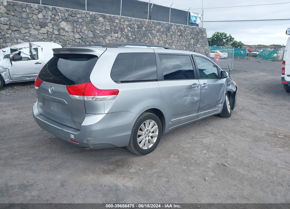 2013 TOYOTA SIENNA LE 7 PASSENGER VIN: 5TDJK3DC5DS063229
