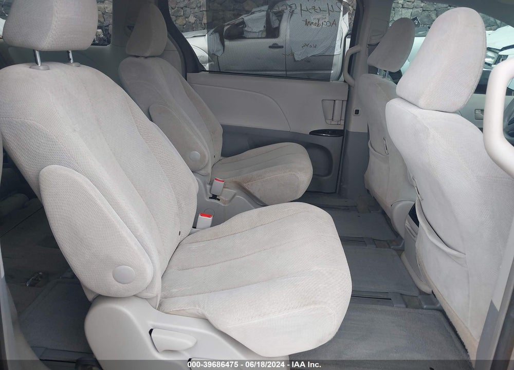 2013 TOYOTA SIENNA LE 7 PASSENGER VIN: 5TDJK3DC5DS063229