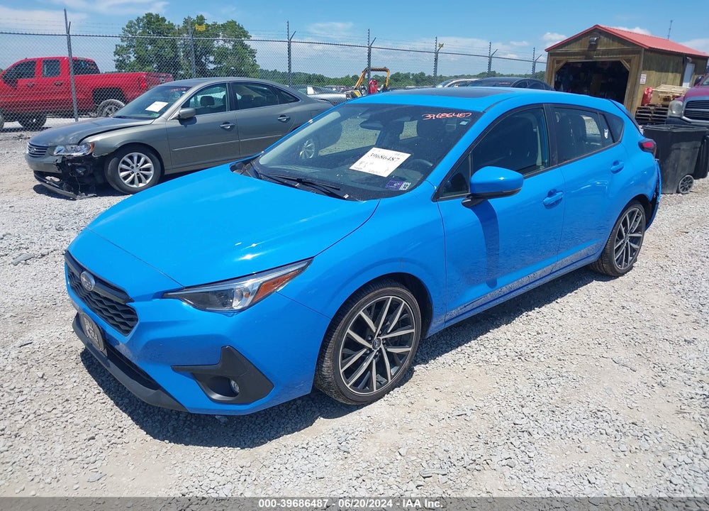 2024 SUBARU IMPREZA SPORT 5-DOOR VIN: JF1GUAFC8R8302229