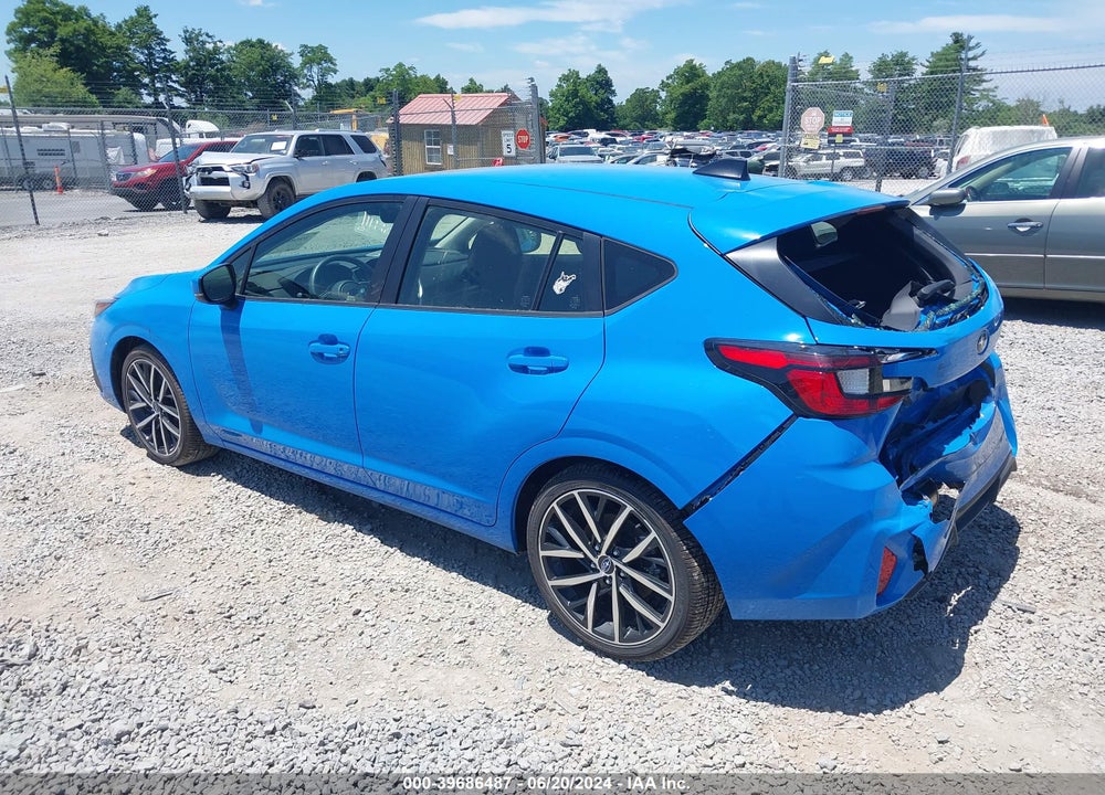 2024 SUBARU IMPREZA SPORT 5-DOOR VIN: JF1GUAFC8R8302229