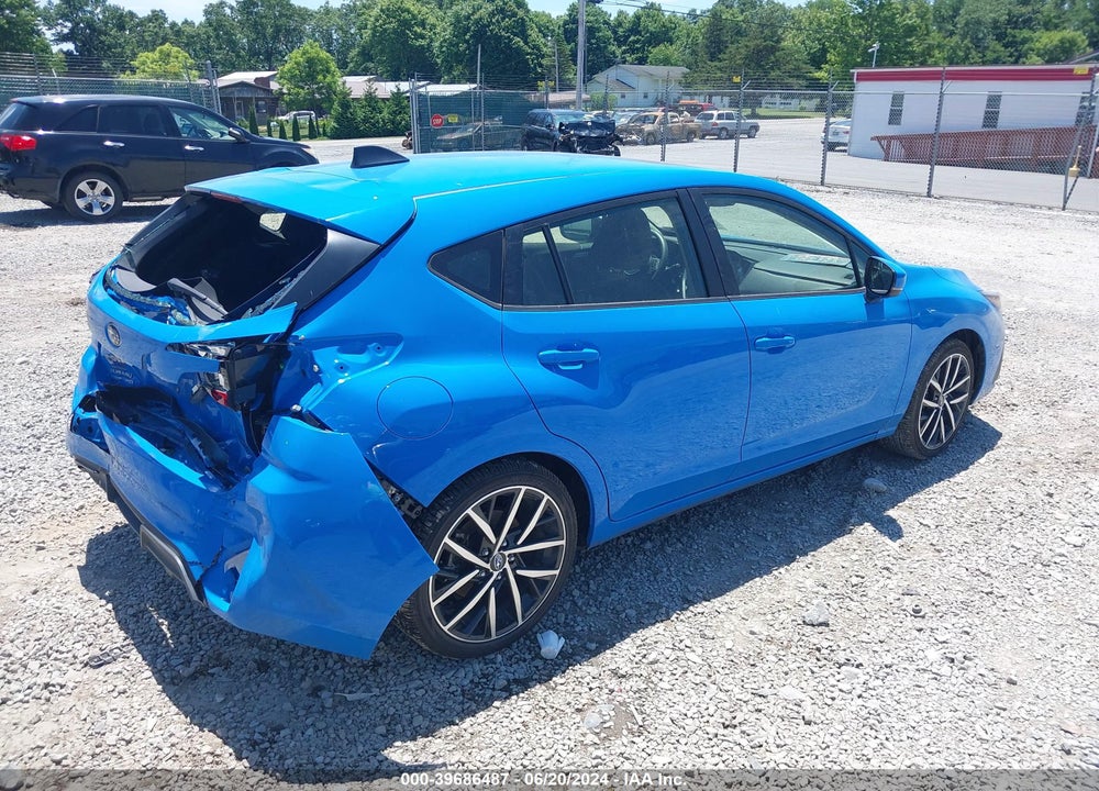 2024 SUBARU IMPREZA SPORT 5-DOOR VIN: JF1GUAFC8R8302229