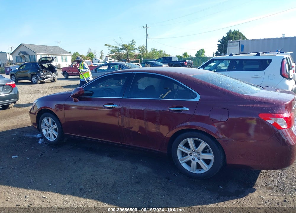 2007 LEXUS ES 350 VIN: JTHBJ46G772015576