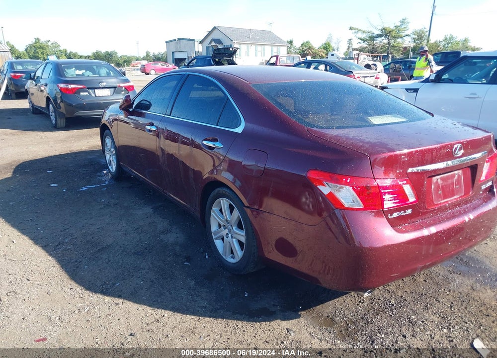 2007 LEXUS ES 350 VIN: JTHBJ46G772015576