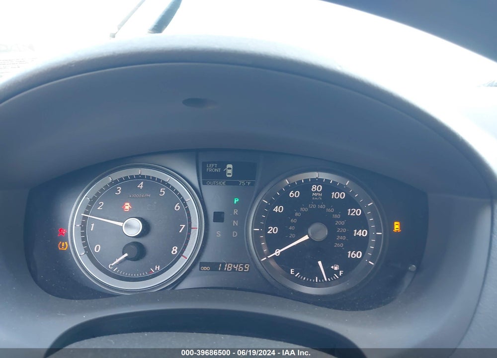 2007 LEXUS ES 350 VIN: JTHBJ46G772015576