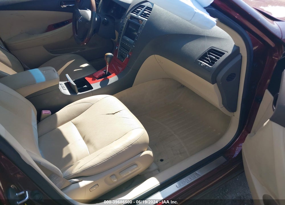 2007 LEXUS ES 350 VIN: JTHBJ46G772015576