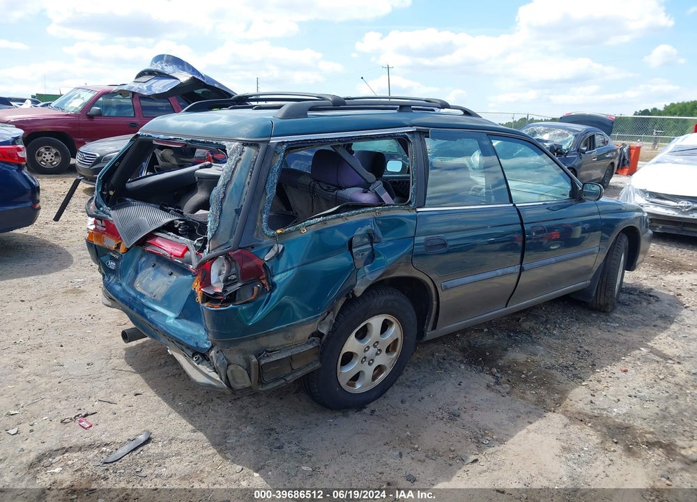 1998 SUBARU LEGACY VIN: 4S3BG6859W7632762